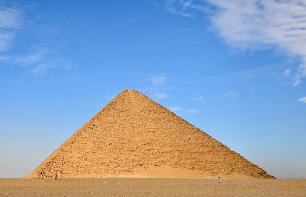 rote Pyramide von Dahshur, Ägypten